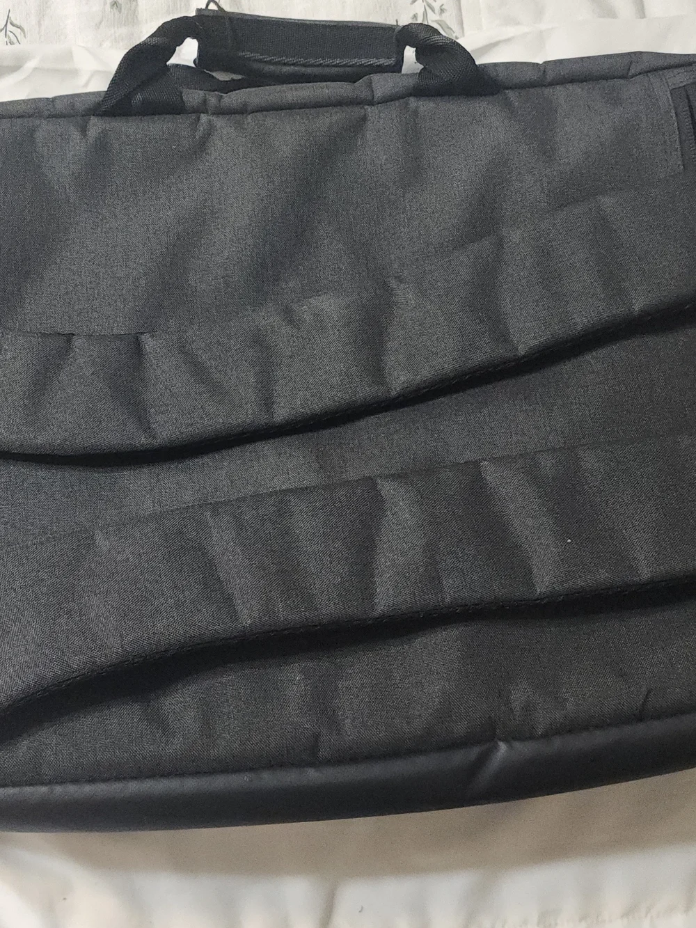 Black Laptop Briefcase Bag - Unbranded